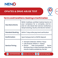 On-Site Blood Test (Opiates & Drug Abuse)