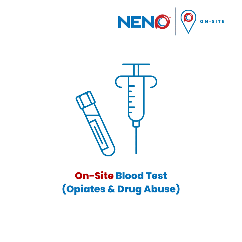 On-Site Blood Test (Opiates & Drug Abuse)