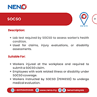 On-Site Blood Test (SOCSO)