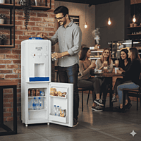 Atlantis One Floor Standing Water Dispenser (HCN) with Cooling Cabinet