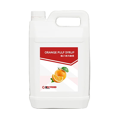 Syrup-Orange Pulp