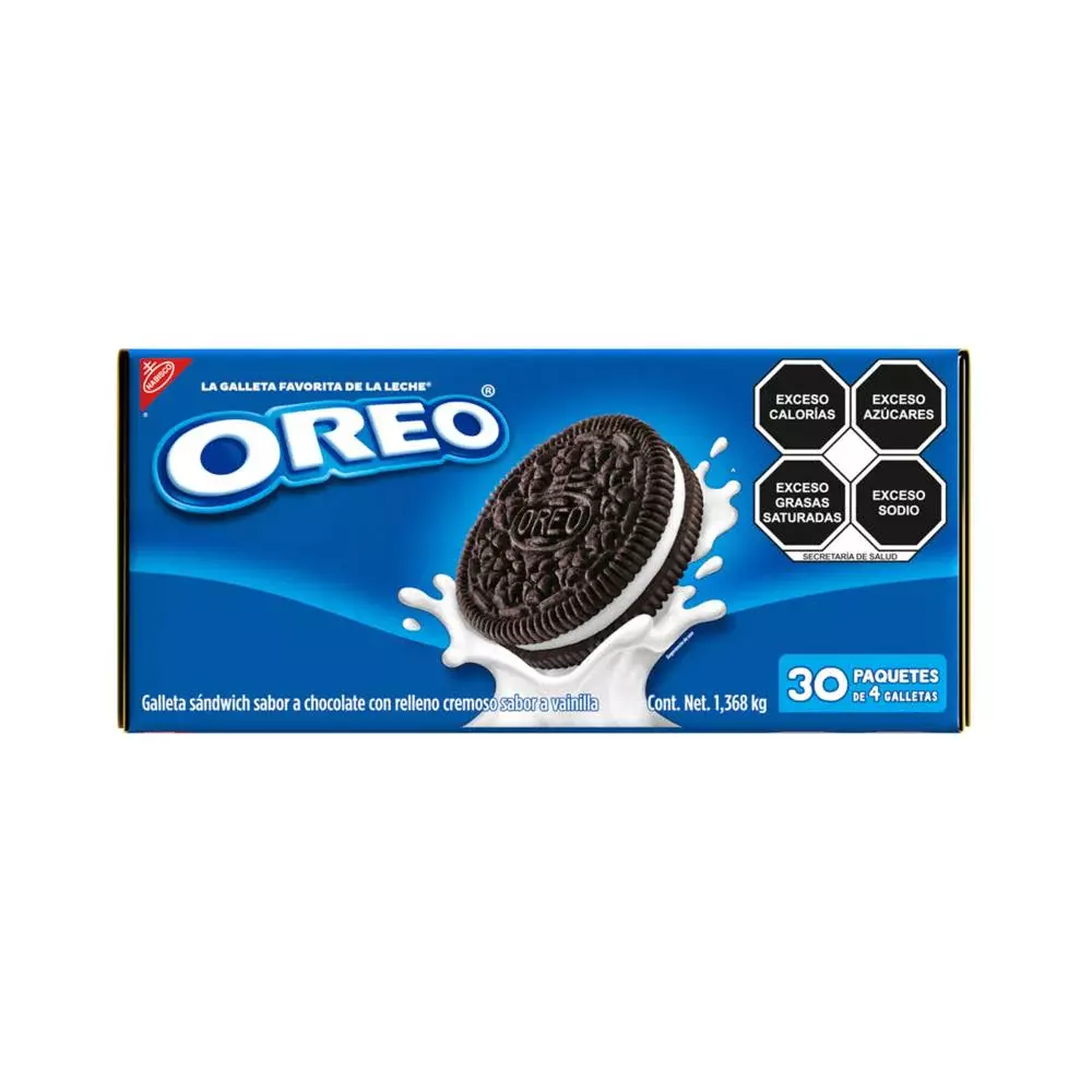 OREO GALLETA NABISCO 30 PZAS DE 42 G