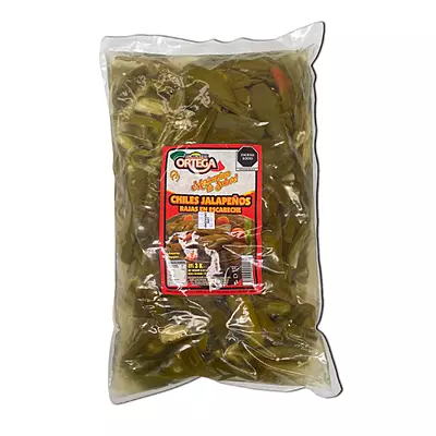 ORTEGA JALAPEÑOS EN RAJAS 3 KG