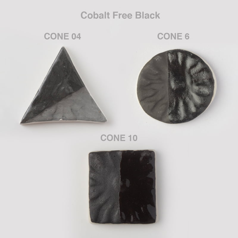 Sara Opaque Underglaze Cobalt Free Black OUG04 Sara Opaque Underglaze Cobalt Free Black OUG04