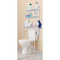 Mueble organizador blanco para baño con 3 repisas, Basic 47907 - OWC-3