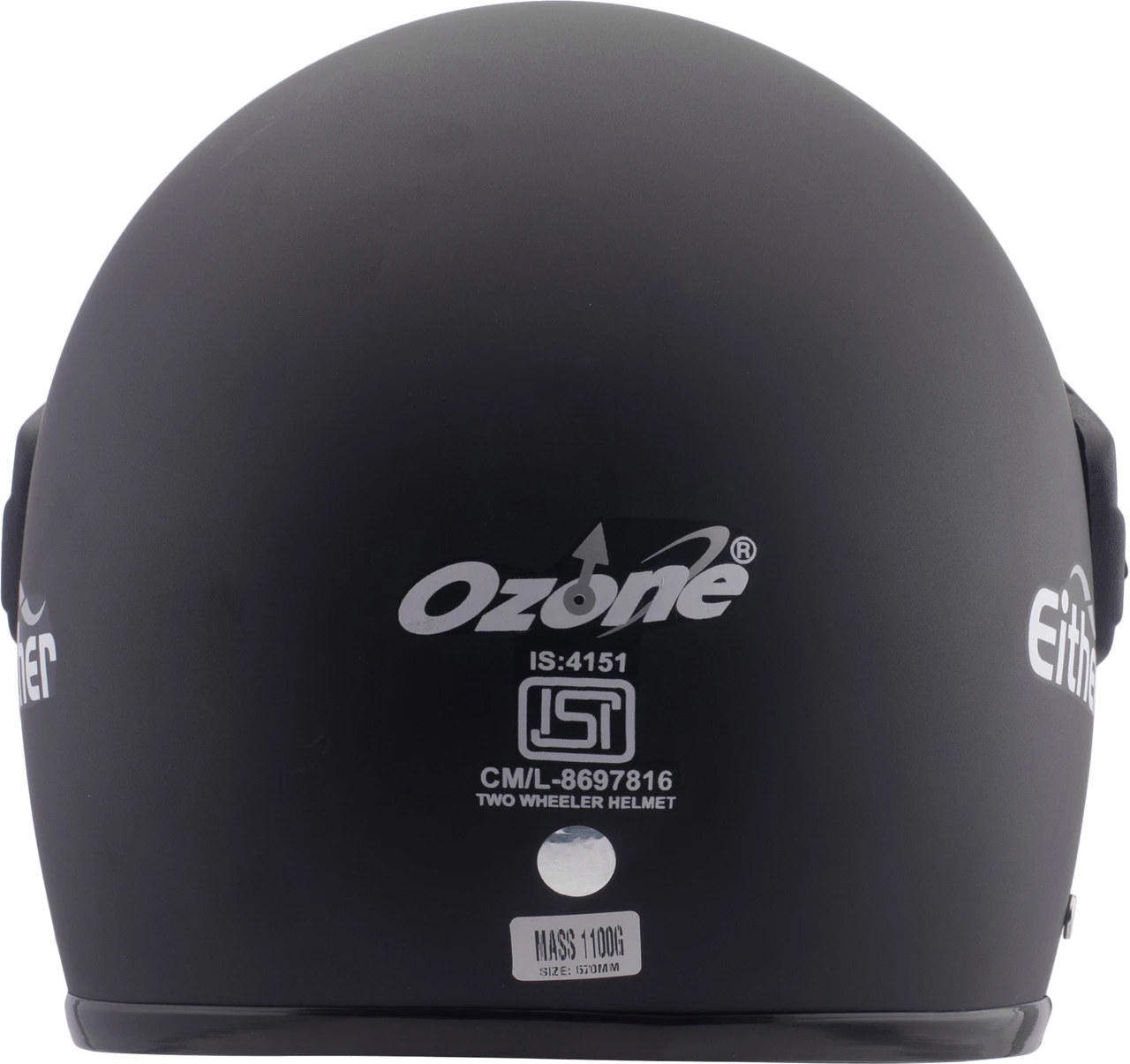 OZONE EITHER MATT BLACK C/V 570 MM OZONE EITHER MATT BLACK C/V 570 MM