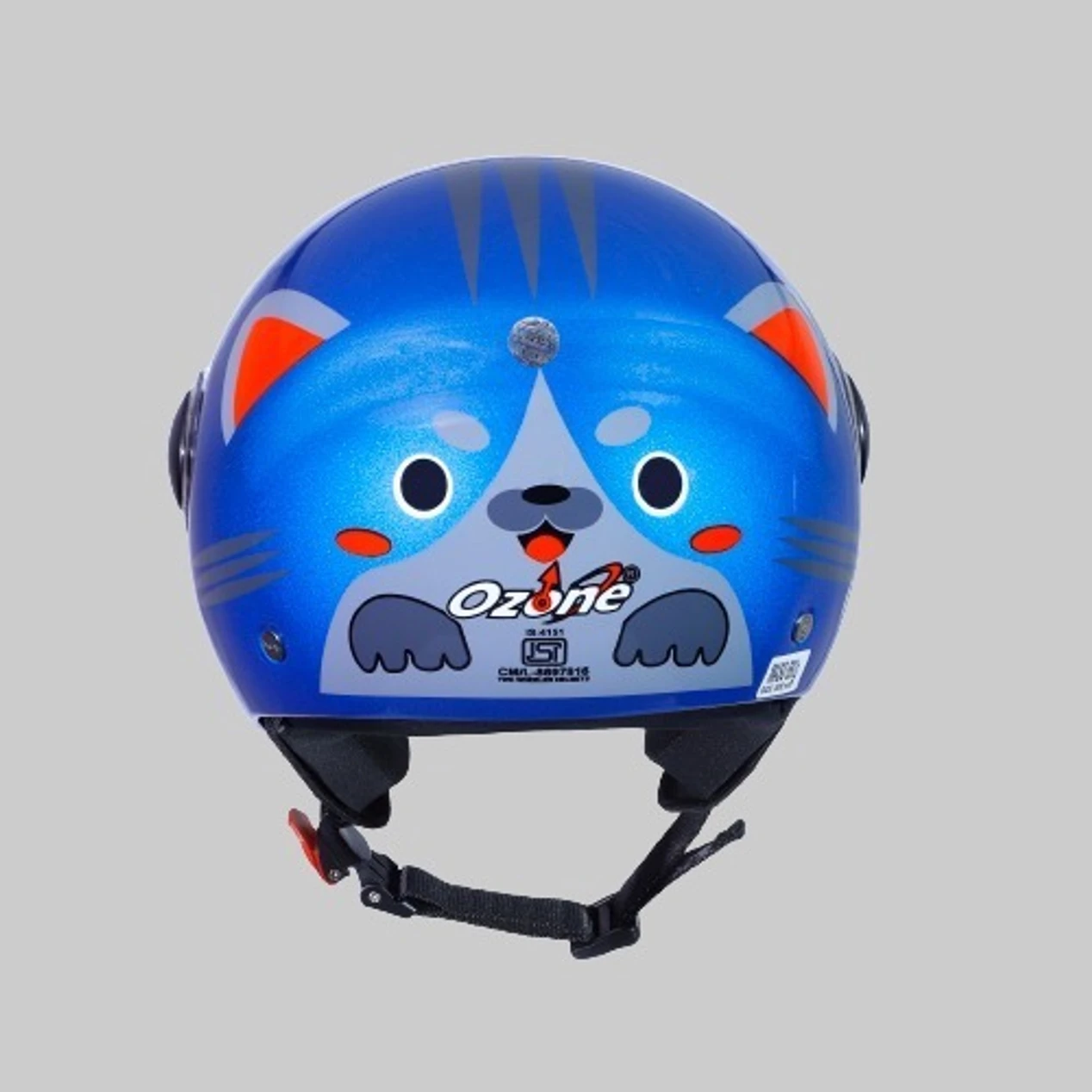OZONE OPAL CAT BLUE C/V (520 MM)-KIDS HELMET