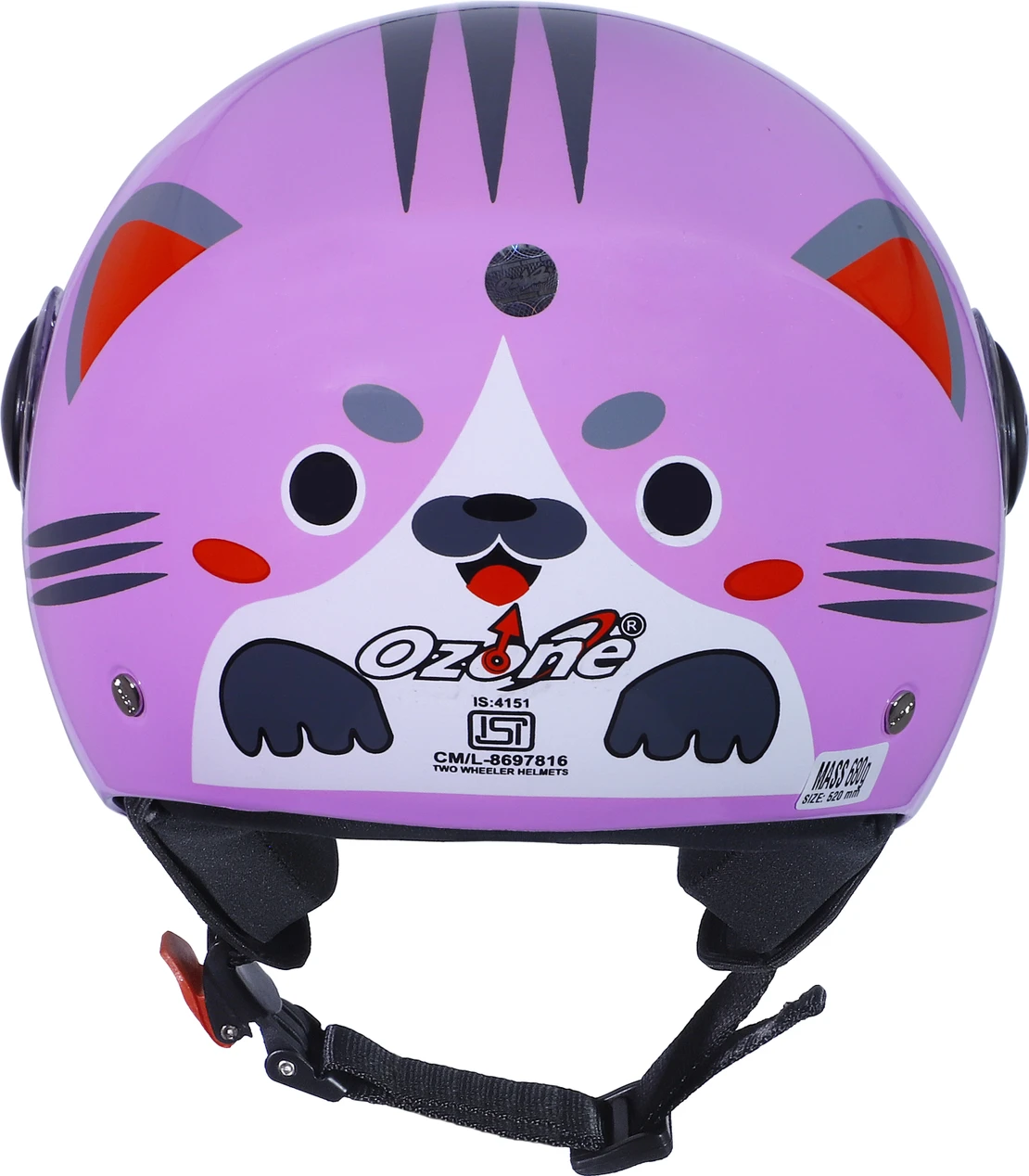 OZONE OPAL CAT PINK C/V (520 MM)-KIDS HELMET