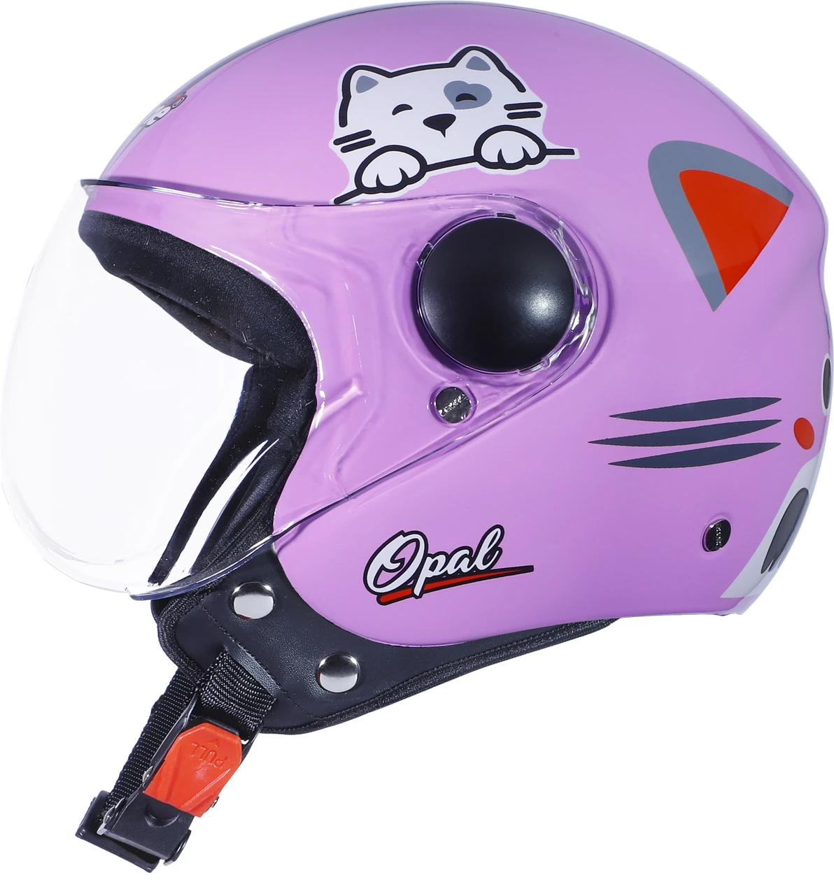 OZONE OPAL CAT PINK C/V (520 MM)-KIDS HELMET