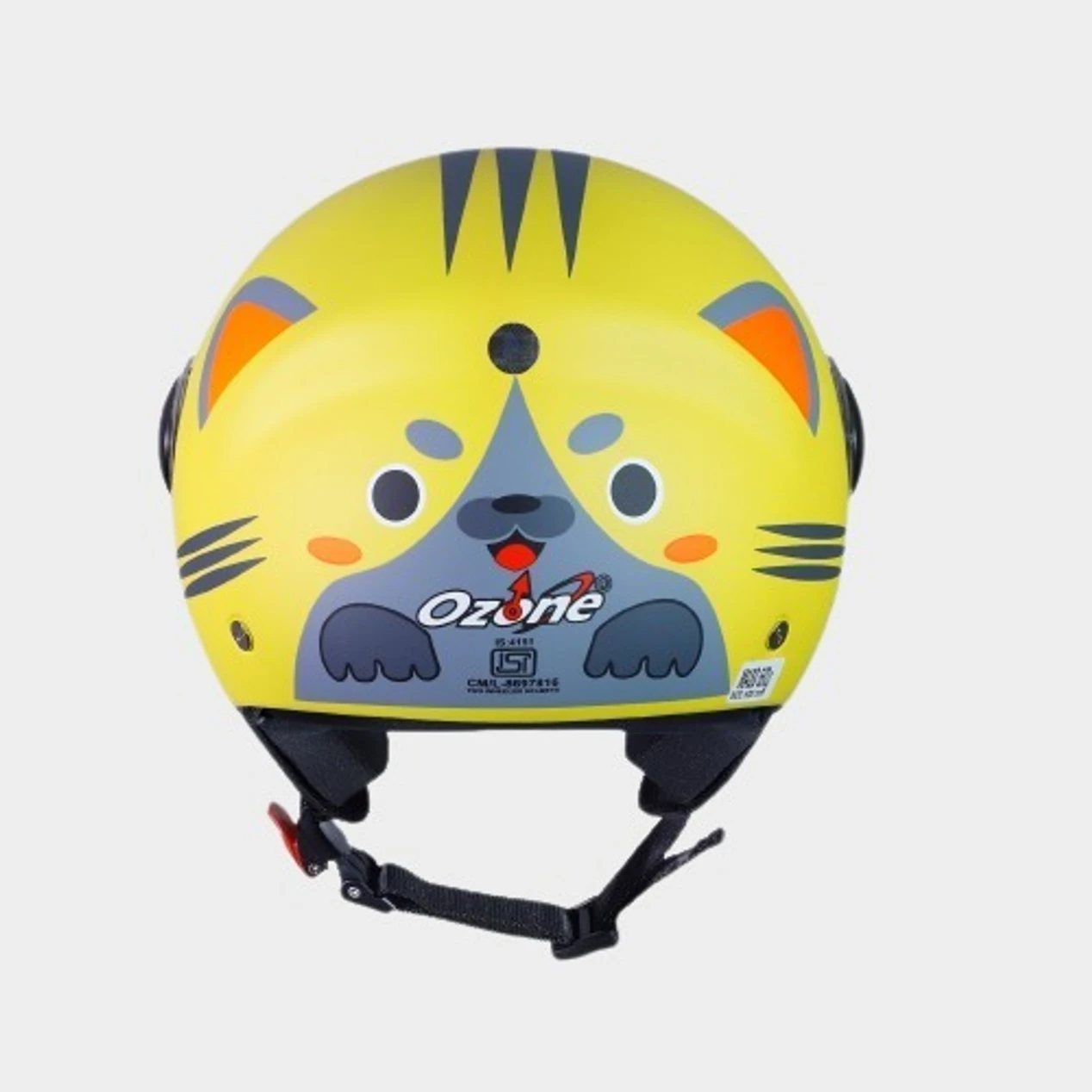 OZONE OPAL CAT YELLOW C/V (520 MM)-KIDS HELMET
