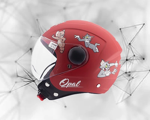 OZONE OPAL RED C/V (520 MM)-KIDS HELMET OZONE OPAL RED C/V (520 MM)-KIDS HELMET