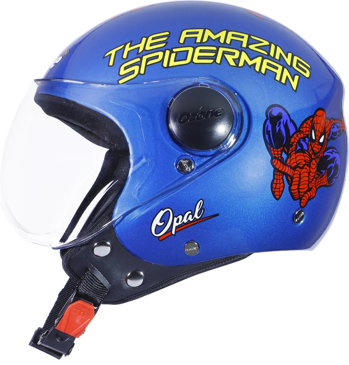 OZONE OPAL SPIDERMAN MATT BLUE C/V (520 MM)-KIDS HELMET