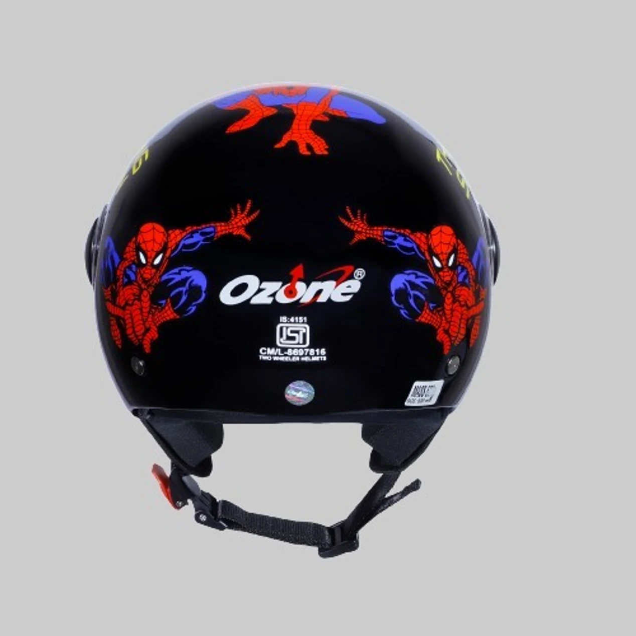 OZONE OPAL SPIDERMAN MATT S. BLACK C/V (520 MM)-KIDS HELMET