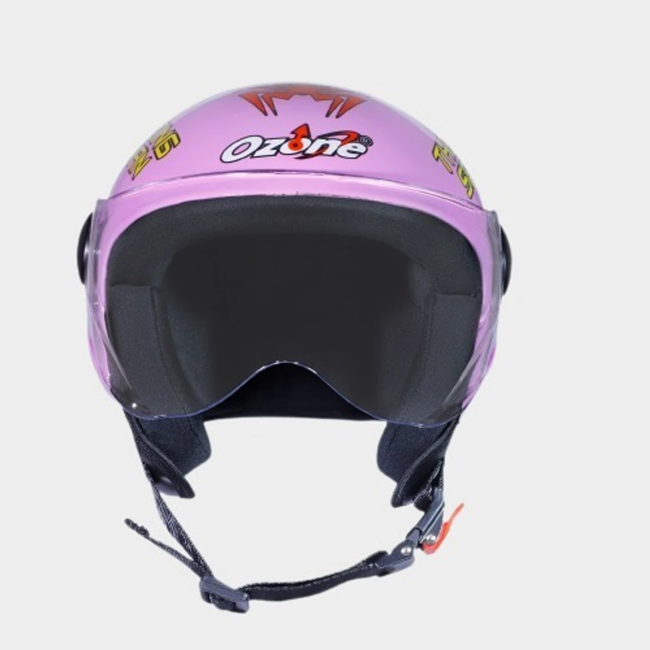 OZONE OPAL SPIDERMAN MATT PINK C/V (520 MM)-KIDS HELMET