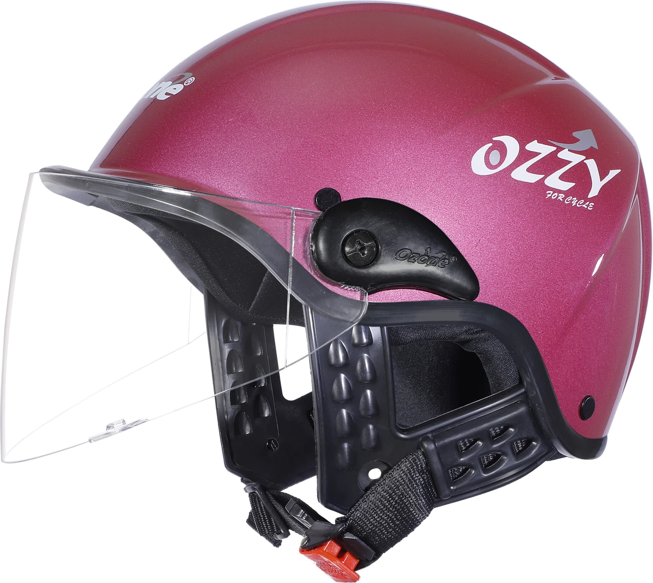 OZONE OZZY PINK C/V 570 MM WITH PC VISOR OZONE OZZY PINK C/V 570 MM WITH PC VISOR