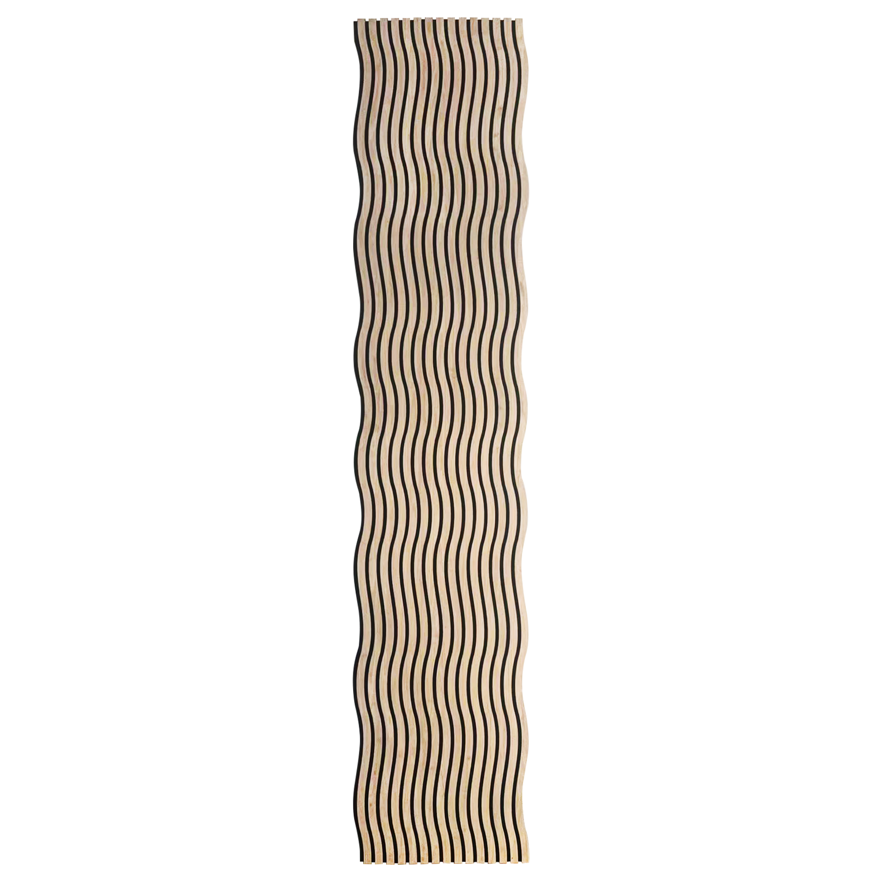 OAK #10 ACOUSTIC WAVE SLAT PANEL-10ft