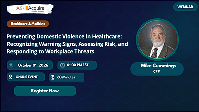 Preventing Domestic Violence in Healthcare: Recognizing Warning Signs, Assessing Risk, and Responding to Workplace Threats Preventing Domestic Violence in Healthcare: Recognizing Warning Signs, Assessing Risk, and Responding to Workplace Threats