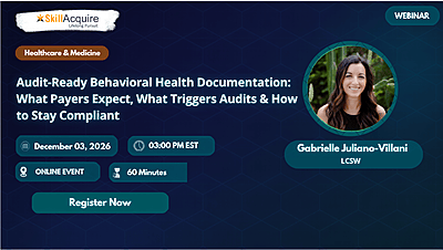 Audit-Ready Behavioral Health Documentation: What Payers Expect, What Triggers Audits & How to Stay Compliant Audit-Ready Behavioral Health Documentation: What Payers Expect, What Triggers Audits & How to Stay Compliant