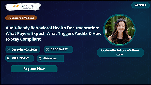 Audit-Ready Behavioral Health Documentation: What Payers Expect, What Triggers Audits & How to Stay Compliant Audit-Ready Behavioral Health Documentation: What Payers Expect, What Triggers Audits & How to Stay Compliant