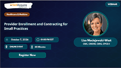 Provider Enrollment and Contracting for Small Practices
