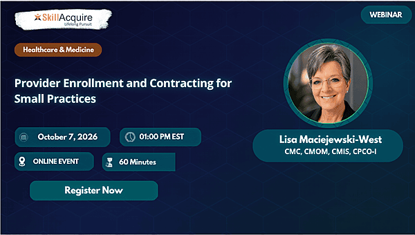 Provider Enrollment and Contracting for Small Practices