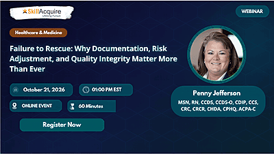 Failure to Rescue: Why Documentation, Risk Adjustment, and Quality Integrity Matter More Than Ever Failure to Rescue: Why Documentation, Risk Adjustment, and Quality Integrity Matter More Than Ever