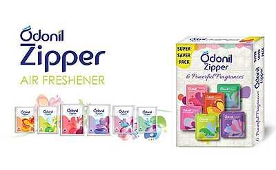 Odonil Zipper Air Freshener 10gm