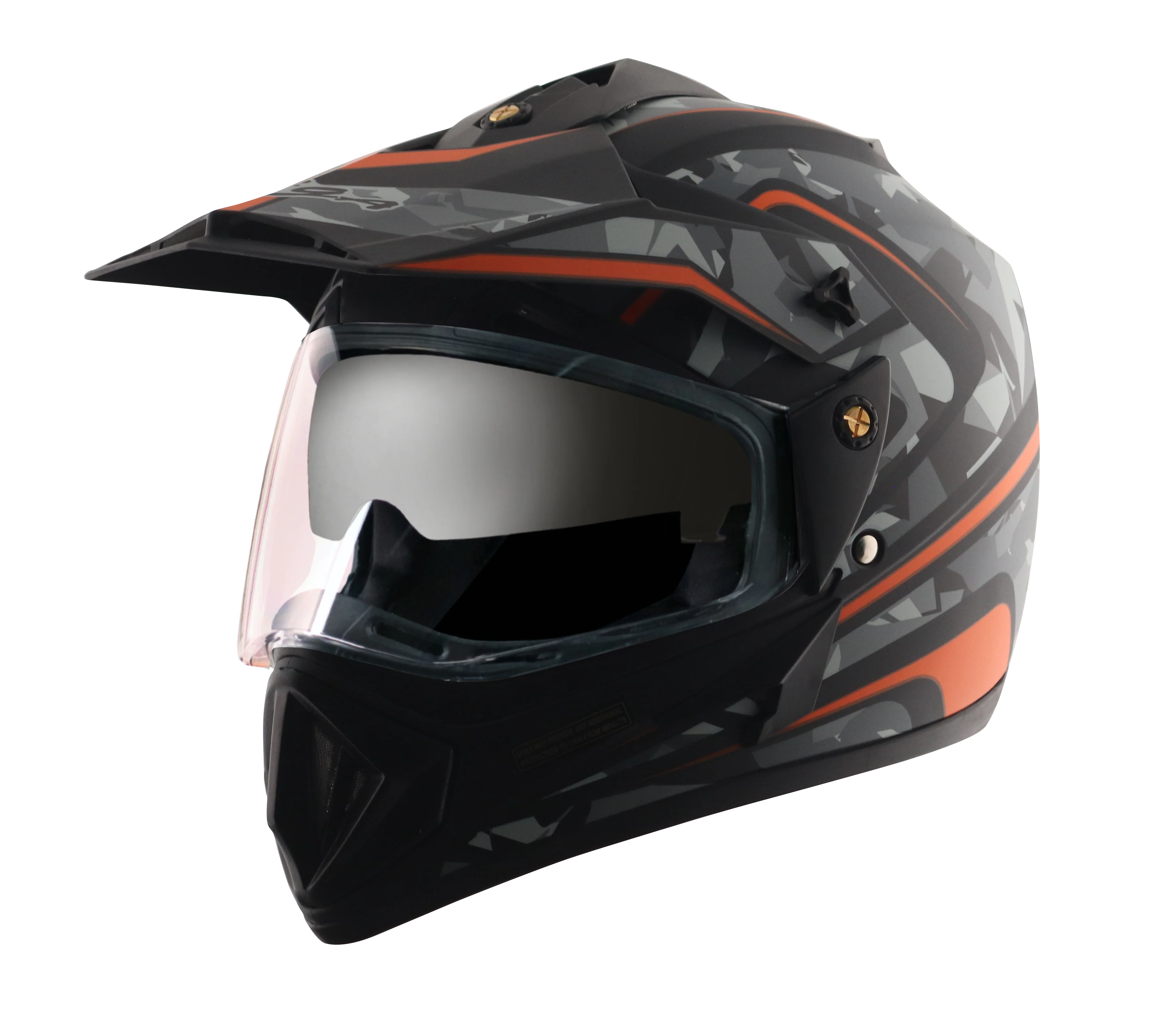 VEGA OFFROAD D/V CAMO DULL BLACK ORANGE (M) VEGA OFFROAD D/V CAMO DULL BLACK ORANGE (M)