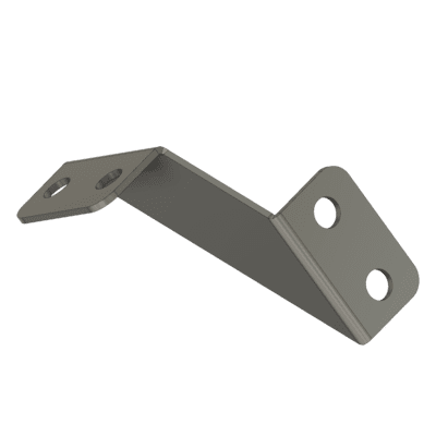 Offset Gusset Right - Black