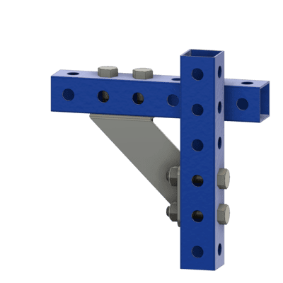 Offset Gusset Left - Black