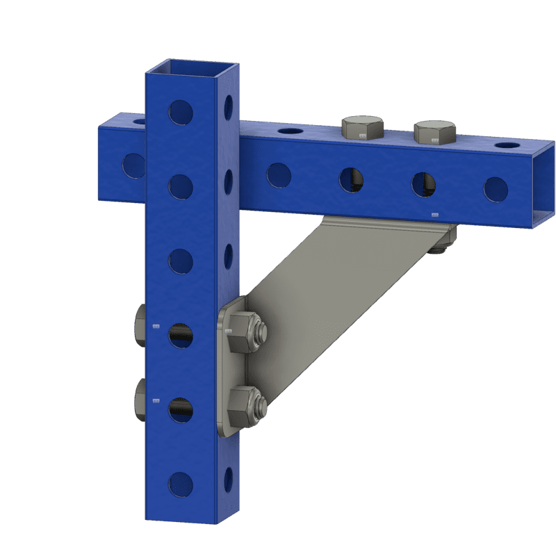 Offset Gusset Right - Black