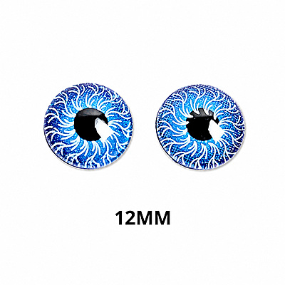 Ojos Decorativos No 12 Morado Paquete X 200 Unidades