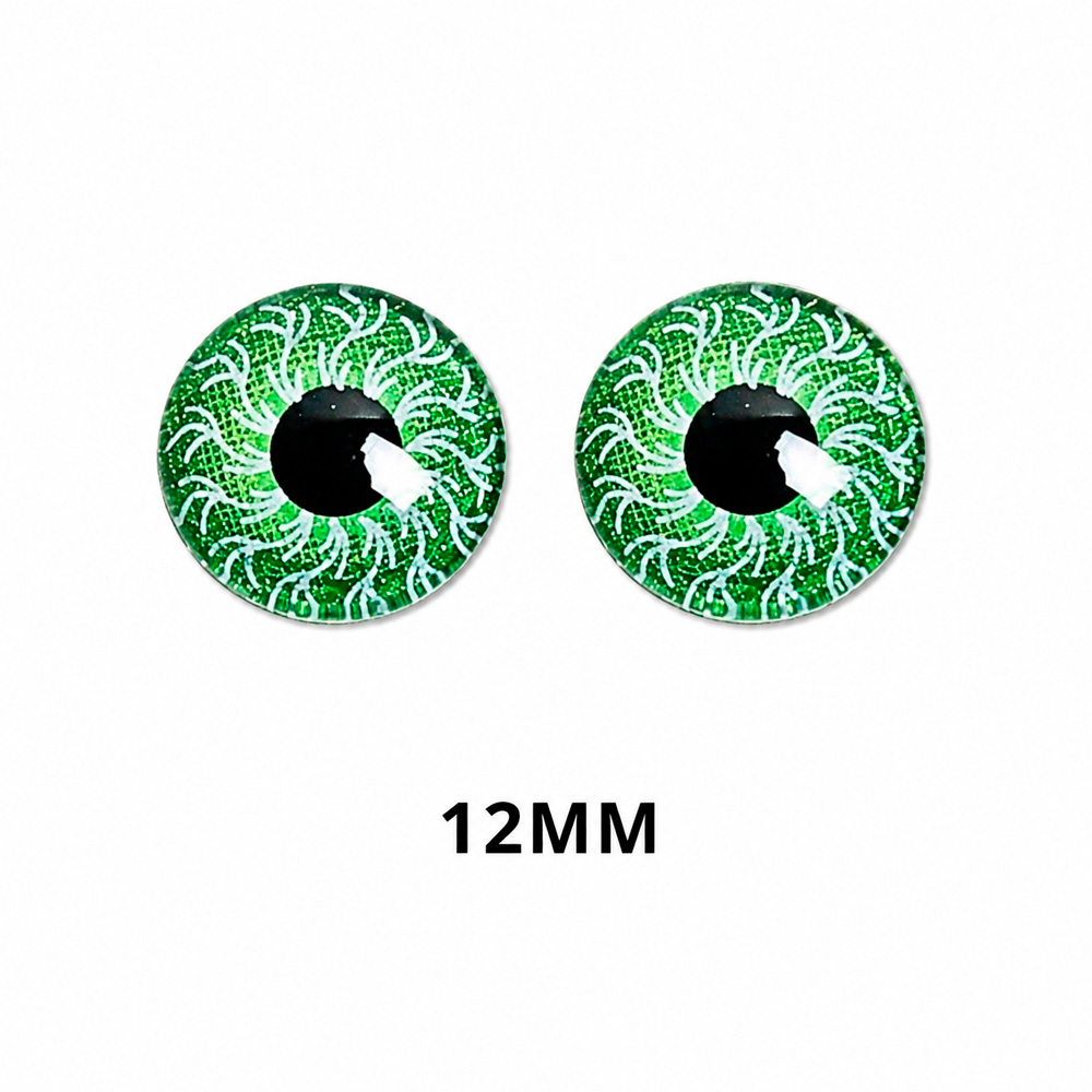 Ojos Decorativos No 12 Verde Paquete X 200 Unidades Ojos Decorativos No 12 Verde Paquete X 200 Unidades