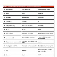 Olla Multiproposito - SM50-90D