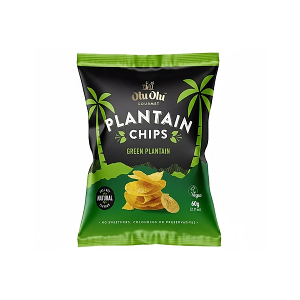 10507 Olu Olu Green Plantain Chips 60g X 24