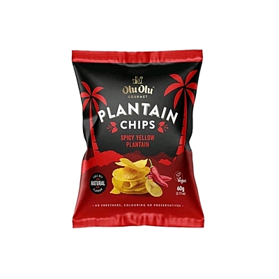10508 Olu Olu Red Plantain Chips 60g X 24