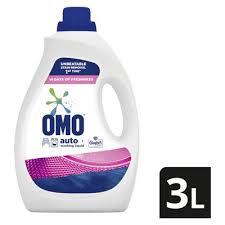 Omo Stain Removal Auto Washing Liquid Detergent with Comfort Freshness 3L