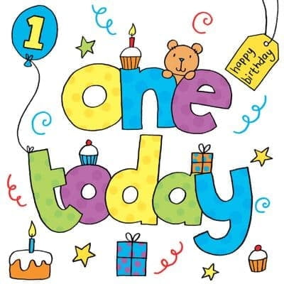 One Bubblicious Birthday card