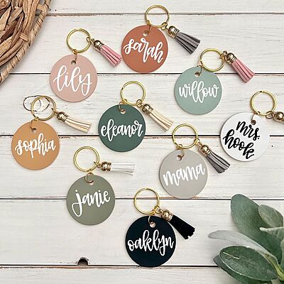 Name Keychains