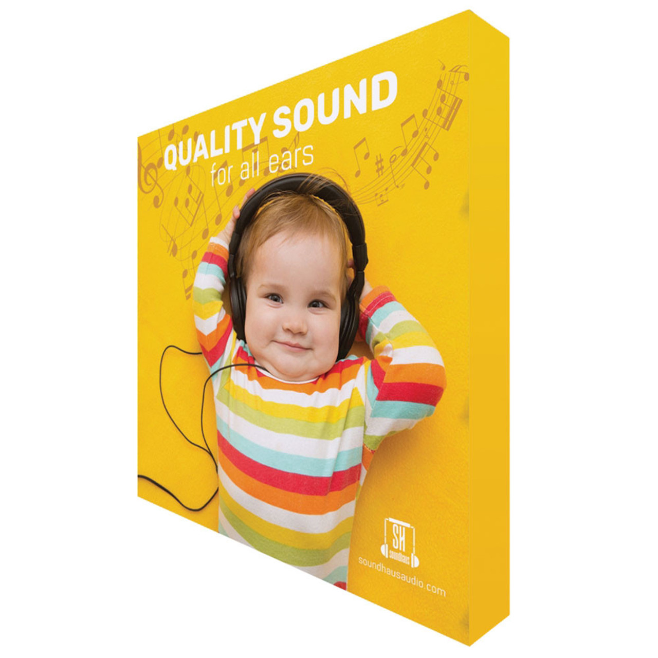 8ft Pop Up Backdrop w/endcaps