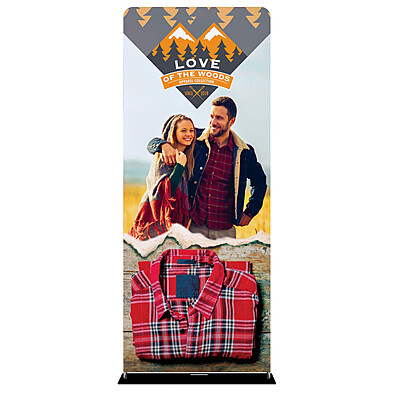 Tension Fabric Banner Stand 36"x90"