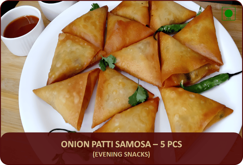 DES - Onion Patti Samosa - 5 Pcs