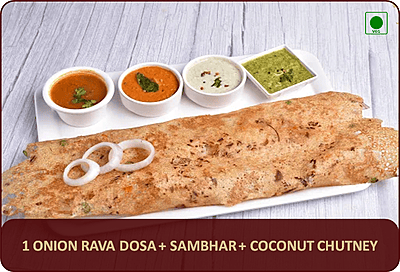 Onion Rava Dosa - 1 Pc Onion Rava Dosa - 1 Pc