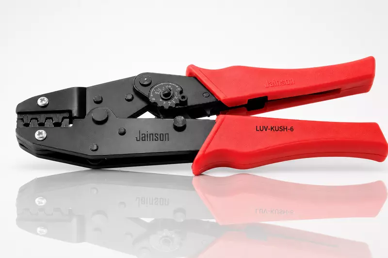 Open Barrel Tab Crimping Tool - LUV-KUSH-6