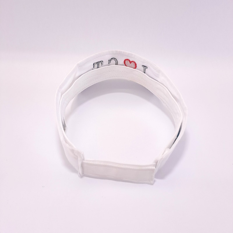 Sports Visor White ILOVECT