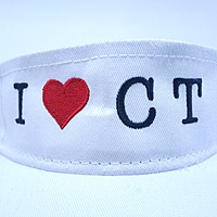 Sports Visor White ILOVECT