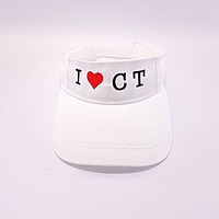Sports Visor White ILOVECT