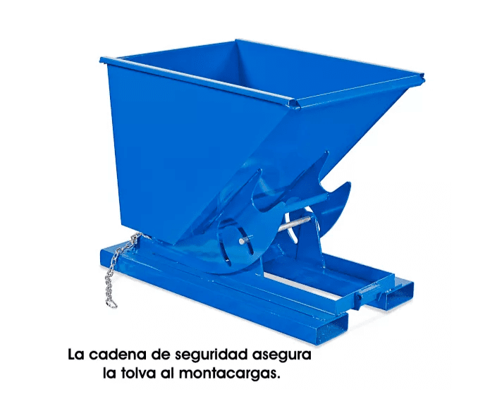 Tolva Autovaciable Estándar de Acero - 1⁄2 Yarda Cúbica
