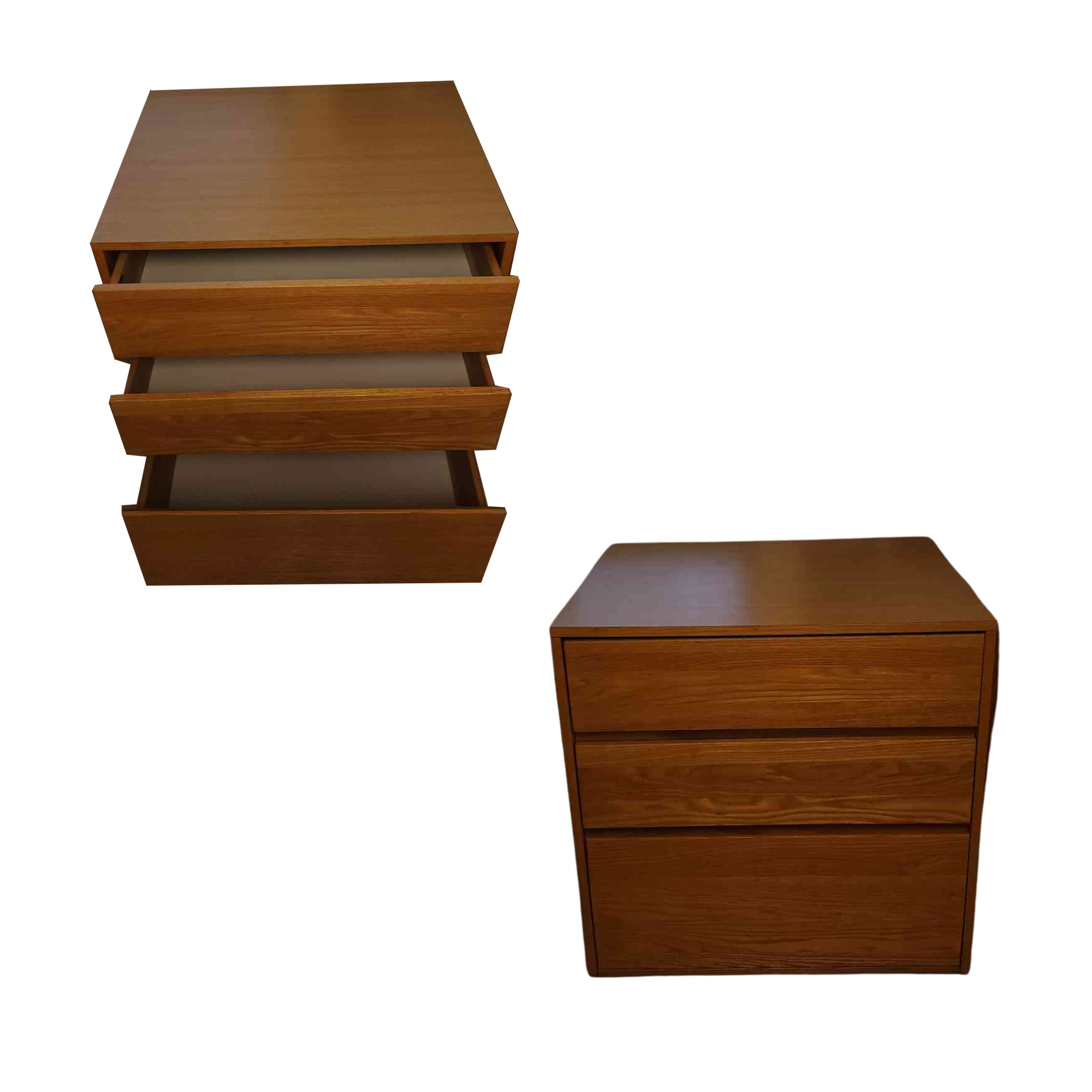 3 Drawers Dresser-Oak