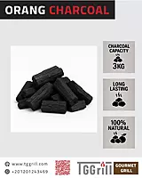 Charcoal Orange Pure 3Kg